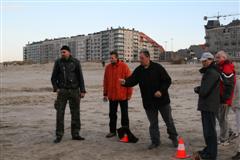 spelen op het strand